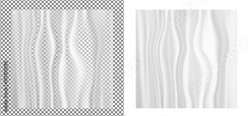 Transpareny plastic wrapper