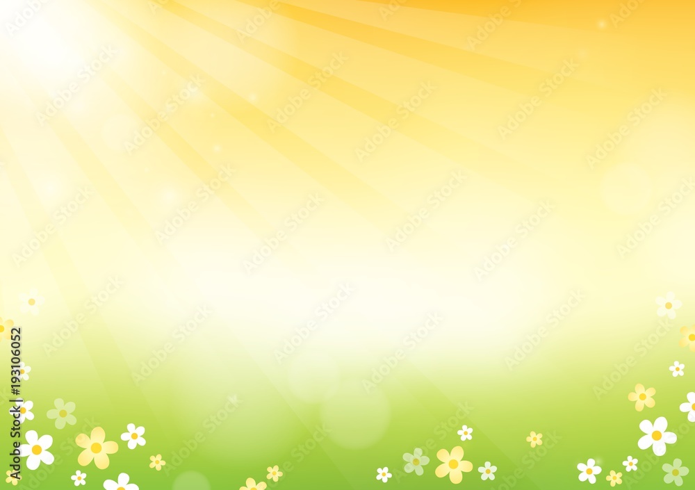 Flower theme abstract background 3