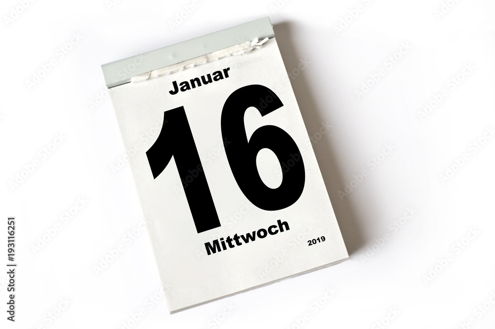 16. Januar 2019 16. Januar 2019