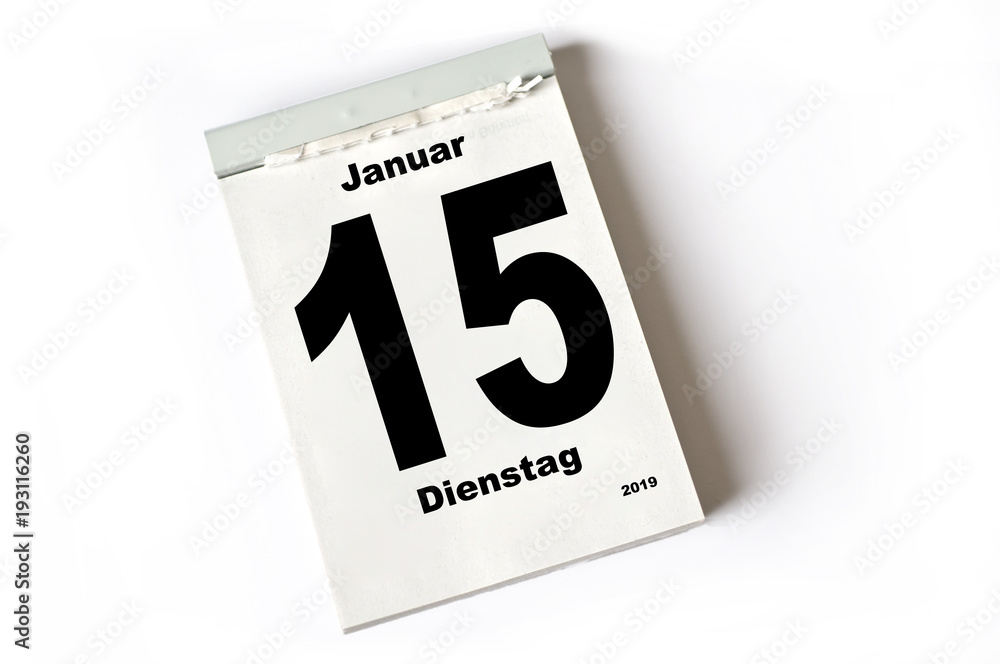 15. Januar 2019 15. Januar 2019