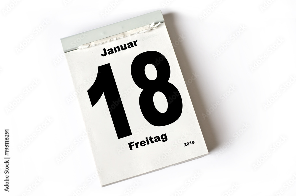 18. Januar 2019