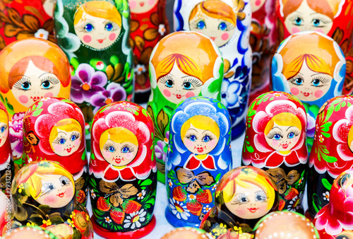 Russian traditional wooden doll - matryoshka