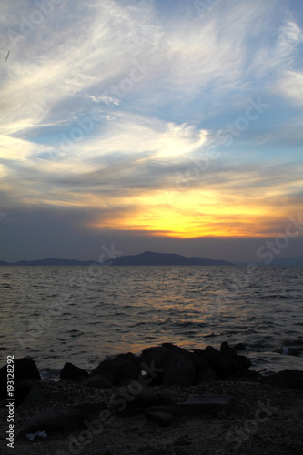 Seaside town of Turgutreis and spectacular sunsets  © bt1976
