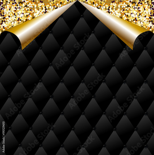 Premium background with gold elements