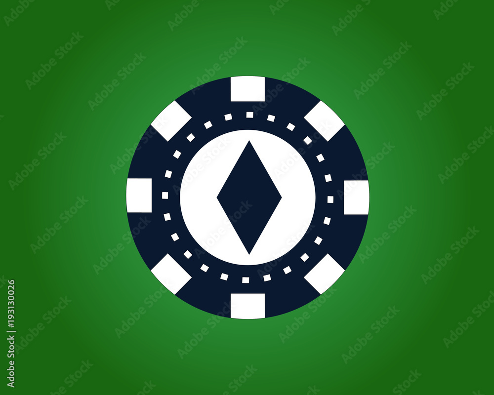 chip on a gradient green against white background with a suit of bobi chip on a gradient green against white background with a suit of bobi