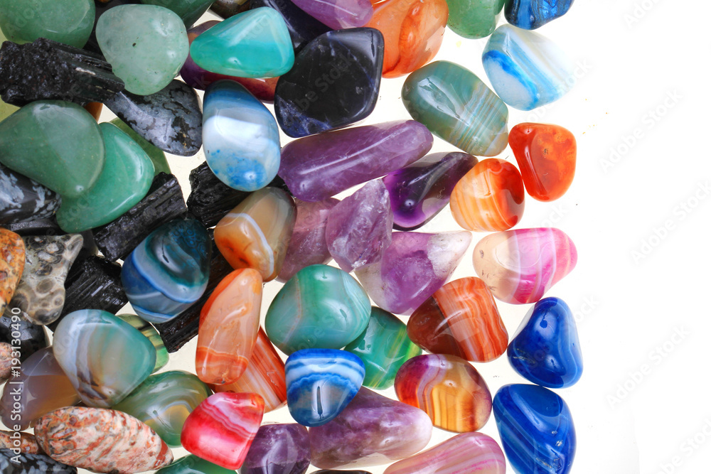 natural color gems background natural color gems background