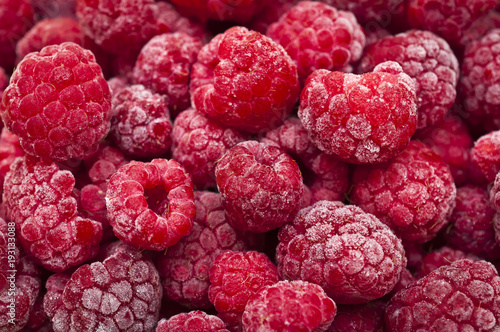 many fresh frozen raspberries