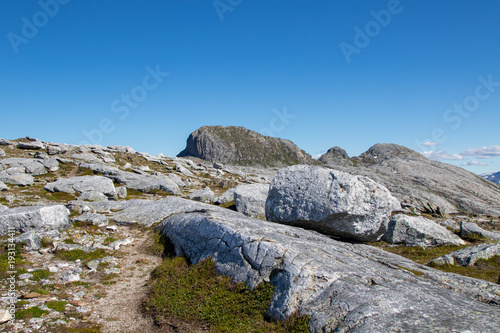 Wanderweg im Fjell