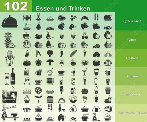 Essen und Trinken - 102 Iconset