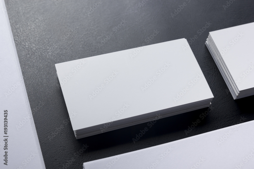 Business cards Mockup on color background. Flat Lay. copy space for text Business cards Mockup on color background. Flat Lay. copy space for text