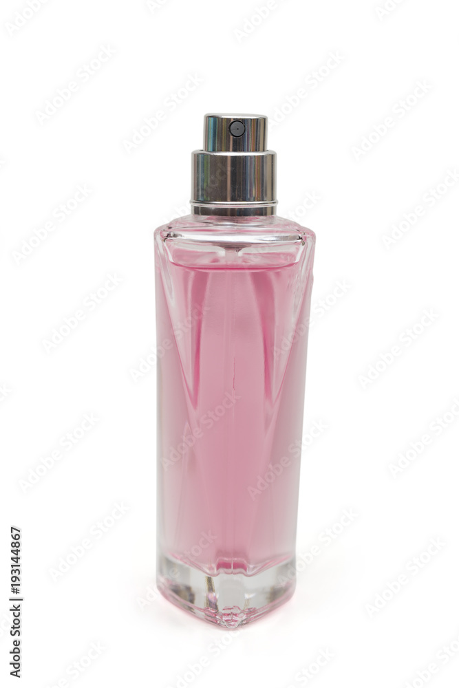 Naklejka premium perfume on the white background