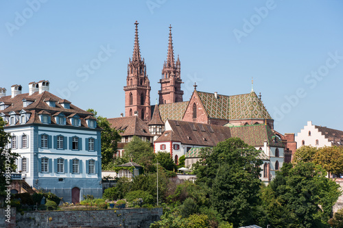 Naklejka Münster in Basel