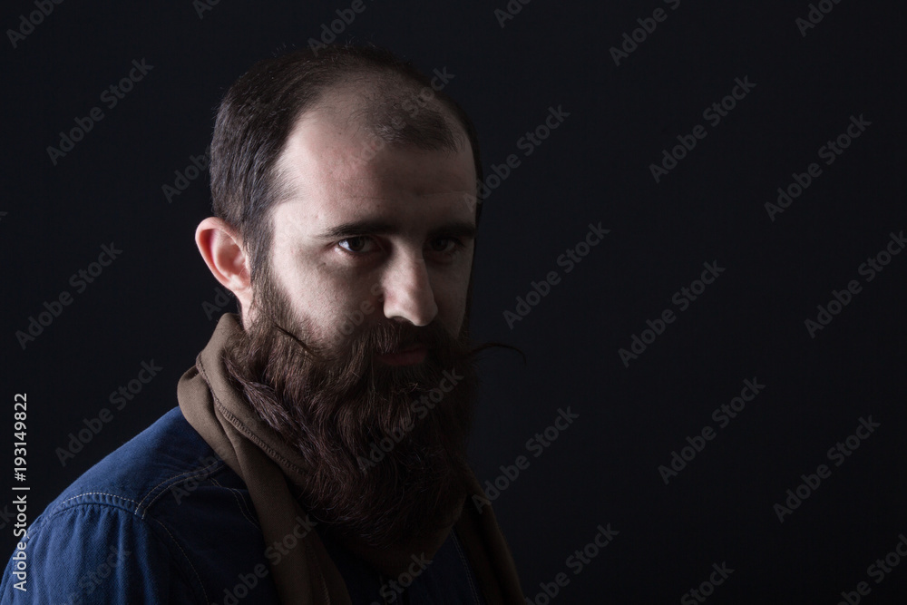 Fototapeta premium image of intellectual man