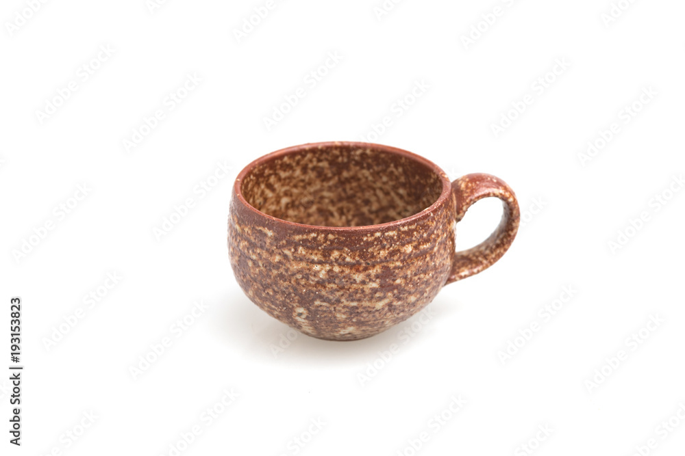 ceramic cup isolated on white background ceramic cup isolated on white background
