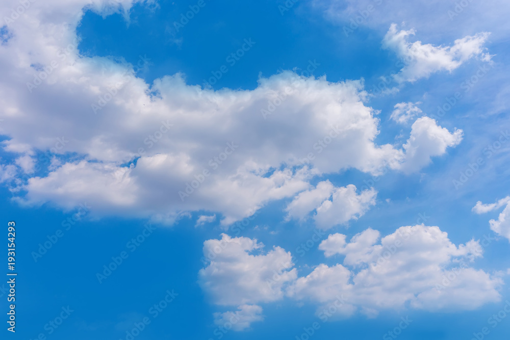 Asphalt pavements and square floor tiles under the blue sky and white clouds Asphalt pavements and square floor tiles under the blue sky and white clouds