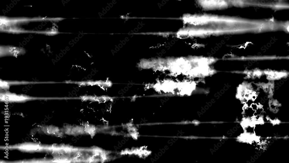 Black And White Noisy Abstract Waves Motion Background