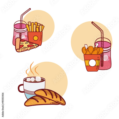 Fast food with combos