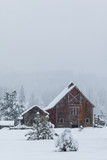 Rustic Barn Winter