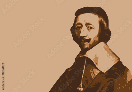 Richelieu - portrait - personnage historique - personnage célèbre - Cardinal - histoire