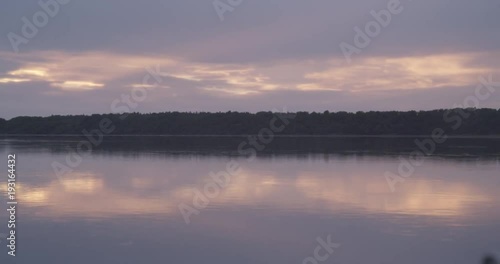 Wallpaper Mural Wide, sunrise on scenic lake Torontodigital.ca