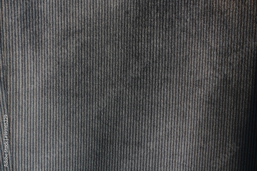 Velveteen. Corduroy jacket close-up. The cloth. Texture