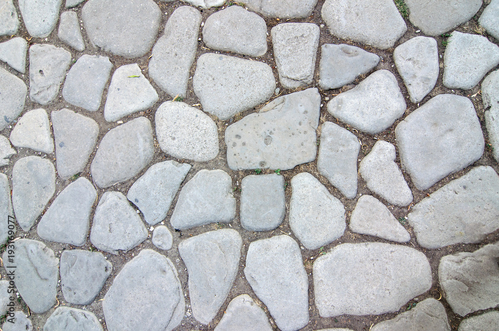 Stone path at the old town 314.