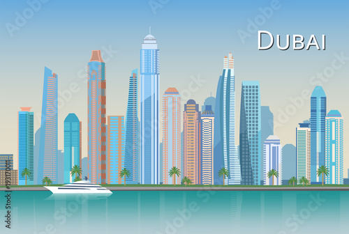 United Arab Emirates Dubai Cityscapes