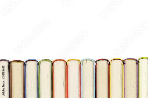 Fotografie row of books