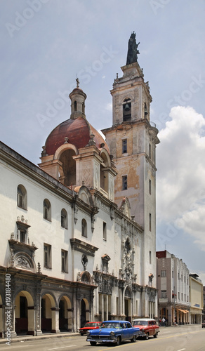 Nuestra Senora del Carmen Church in Havana. Cuba