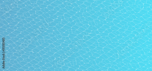 Vector Caustic of Pool Water Seamless Texture. Swimming pool underwater seamless caustic illustration