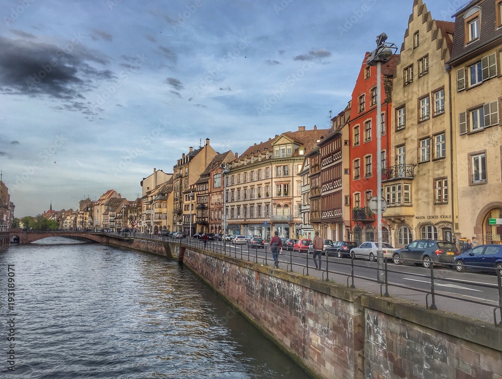 Strasbourg cityscape 