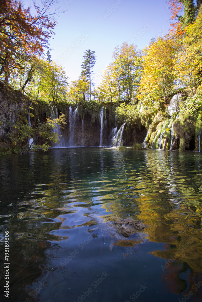 Plitvice lakes, national park in Croatia Plitvice lakes, national park in Croatia