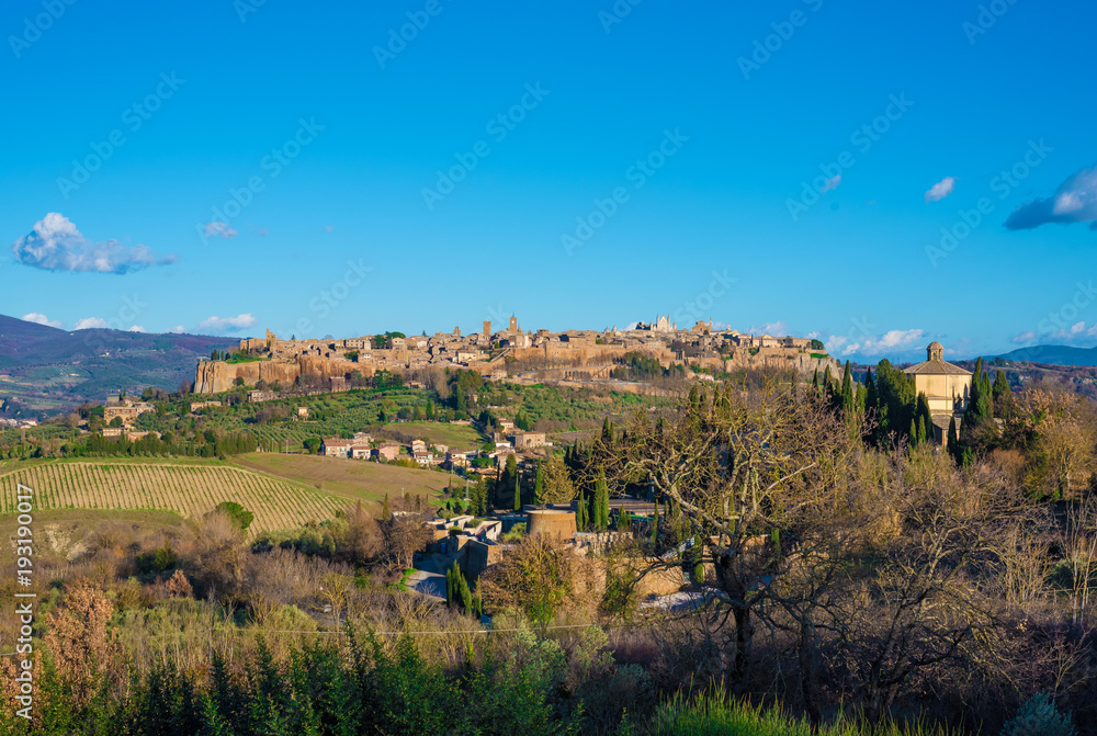 Orvieto (Italy) - The beautiful etruscan and medieval town in Umbria region, central Italy, with nice historic center. Orvieto (Italy) - The beautiful etruscan and medieval town in Umbria region, central Italy, with nice historic center.
