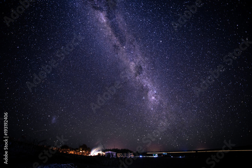 Atacama Desert, Chile - The magical starlit sky of the Atacama Desert, Chile photo