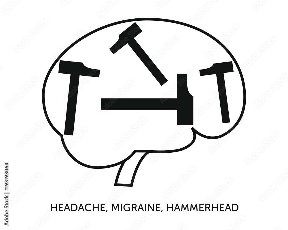 Headache Migrane Hammerhead solid Headache Migrane Hammerhead solid
