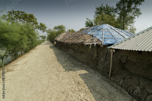 Village in Sundarbans in Bangladesh