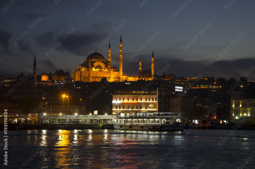 süymeniye mosque ,istanbul ,turkey