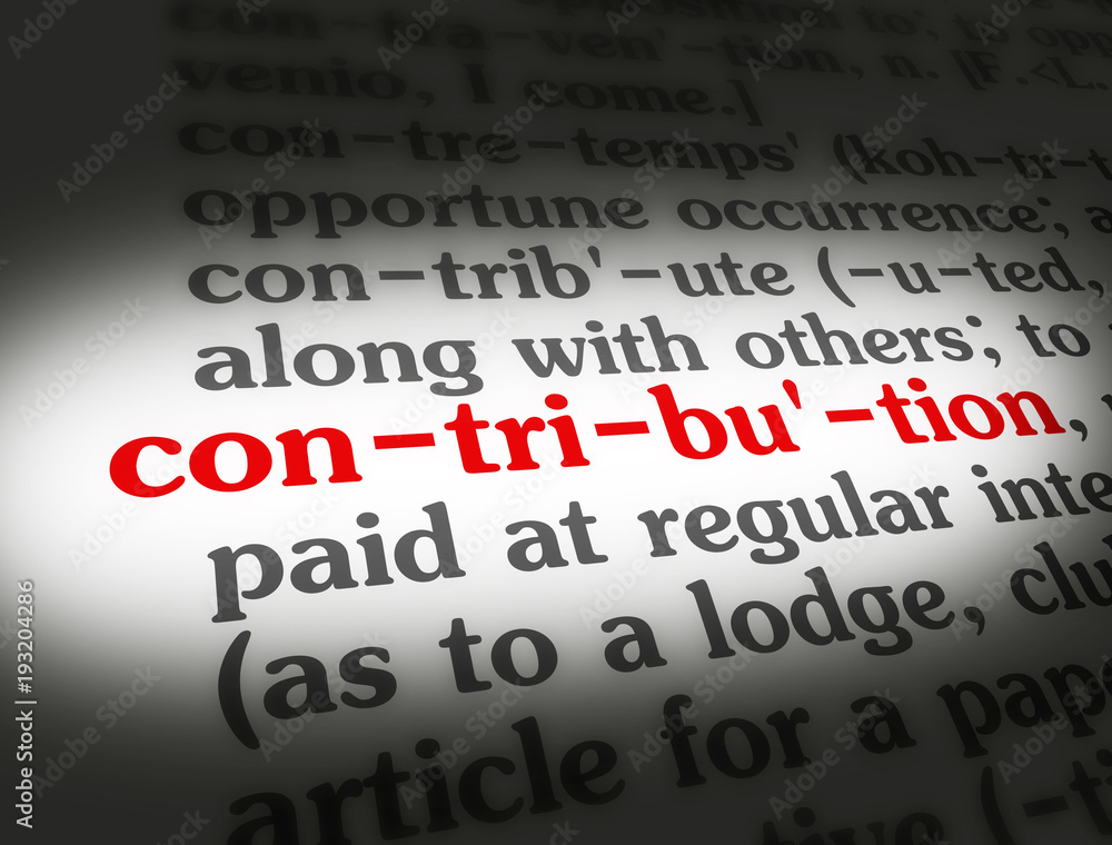 Dictionary Contribution