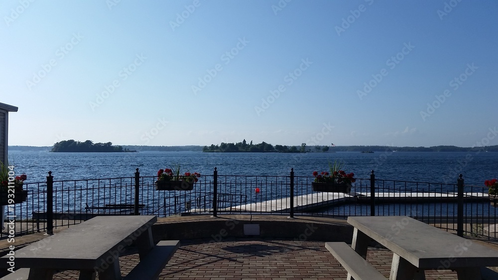 St. Lawrence River from Clayton, NY