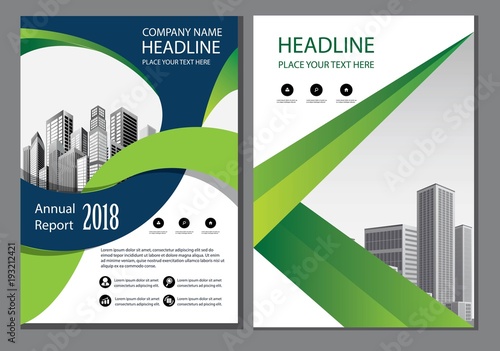 design cover book brochure flyer layout annual report business template