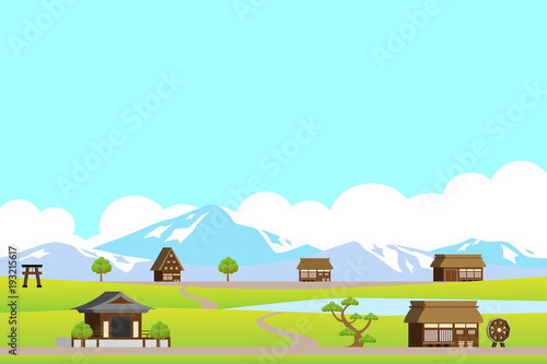 集落の風景