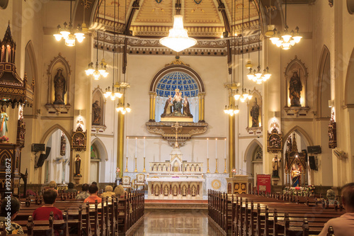 Photography interior of Holy Rosary Church /  Wat Kalwa Church