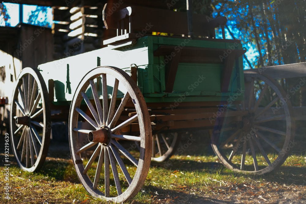 Old western wagon