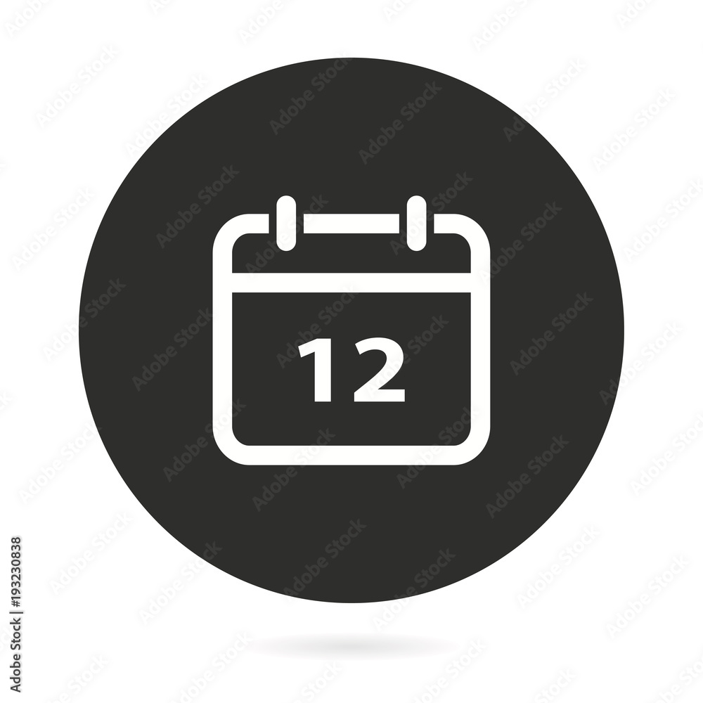 Calendar - vector icon. Calendar - vector icon.