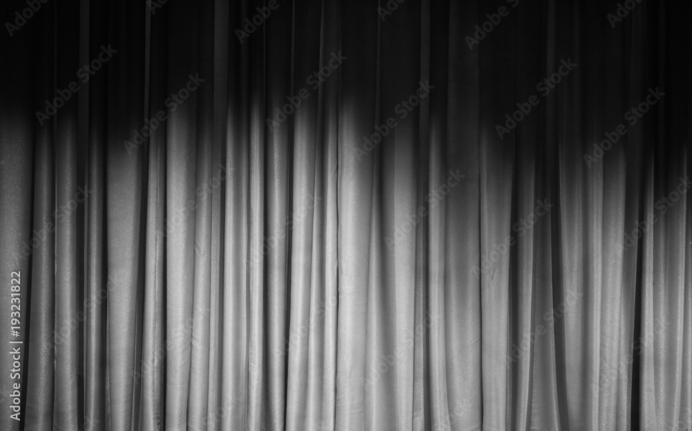 Curtains and lighting, backdrop Curtains and lighting, backdrop