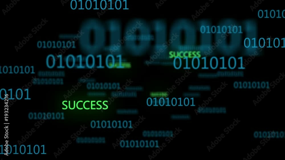 Binary Code 003 - Success - 30 fps Binary Code 003 - Success - 30 fps