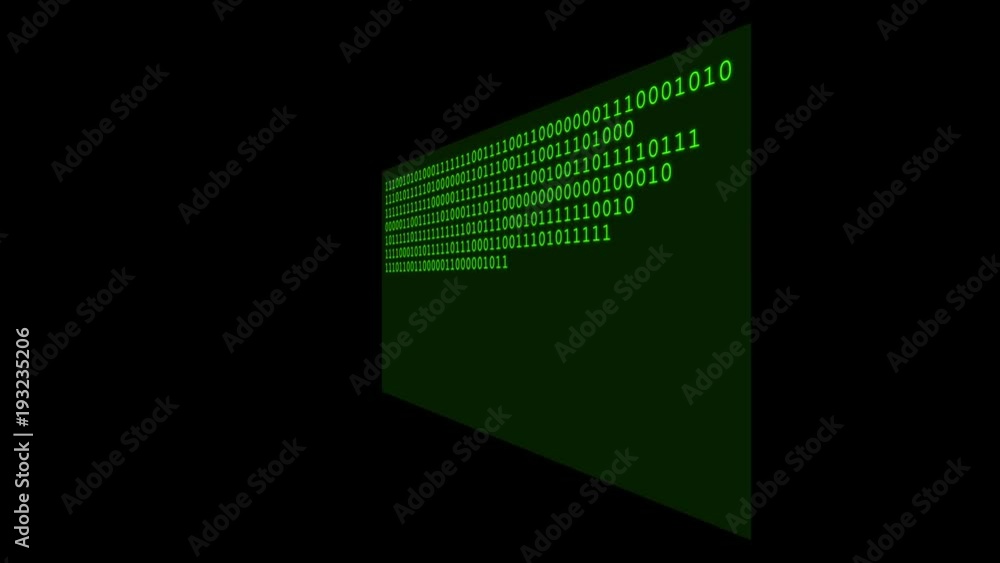 Binary Code 016 - Green - 30 fps Binary Code 016 - Green - 30 fps