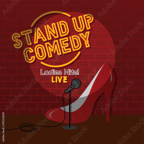 stand up comedy sexy female comic ladies night theme