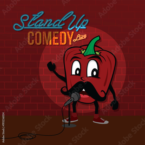stand up comedy open mic bell pepper