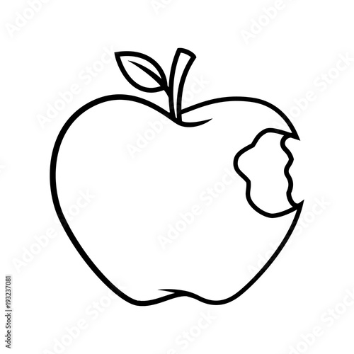 Apple fruit vector